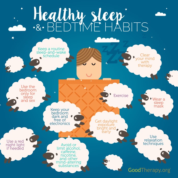 Sleep hygiene